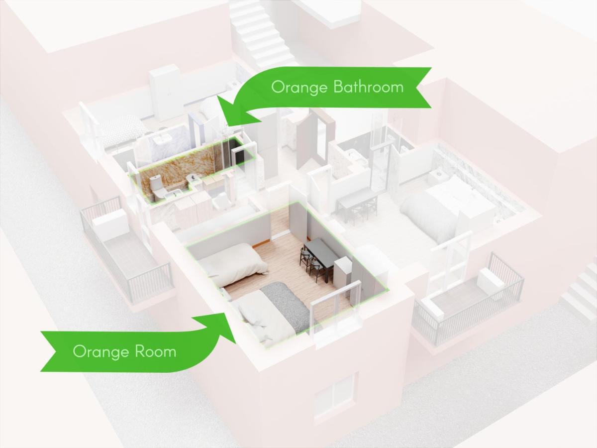 Habitación Doble con baño privado externo